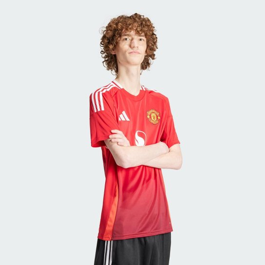 Camisa Manchester United I 24/25 Adidas Masculina