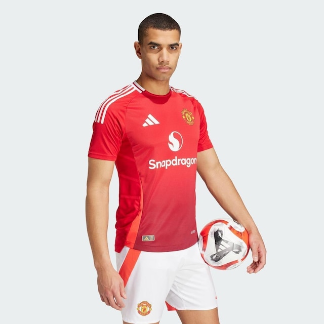 Camisa Manchester United I 24/25 Authentic Adidas Masculina