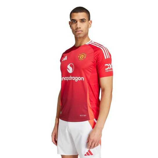 Camisa Manchester United I 24/25 Authentic Adidas Masculina
