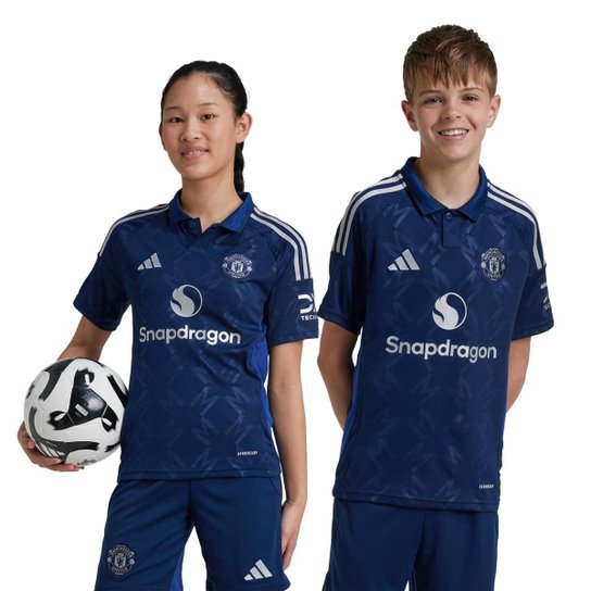 Camisa Manchester United Infantil II 24/25 Adidas