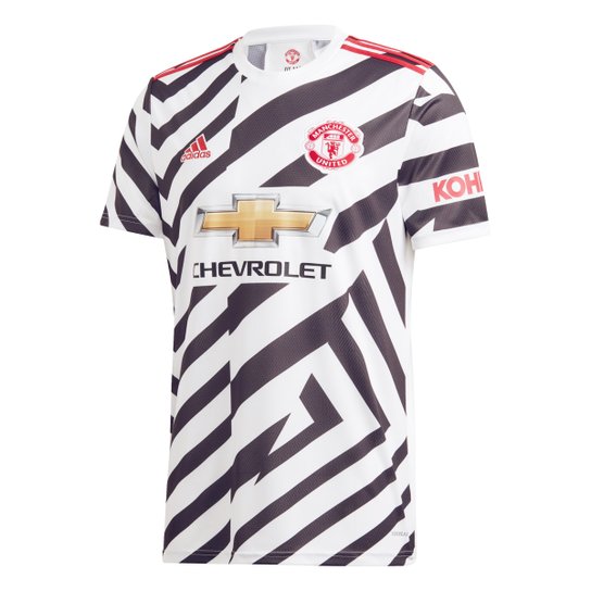 Camisa Manchester United Third 20/21 s/n° Torcedor Adidas Masculina - Branco+Preto é ruim? Camisa Manchester United Third 20/21 s/n° Torcedor Adidas Masculina - Branco+Preto é boa?