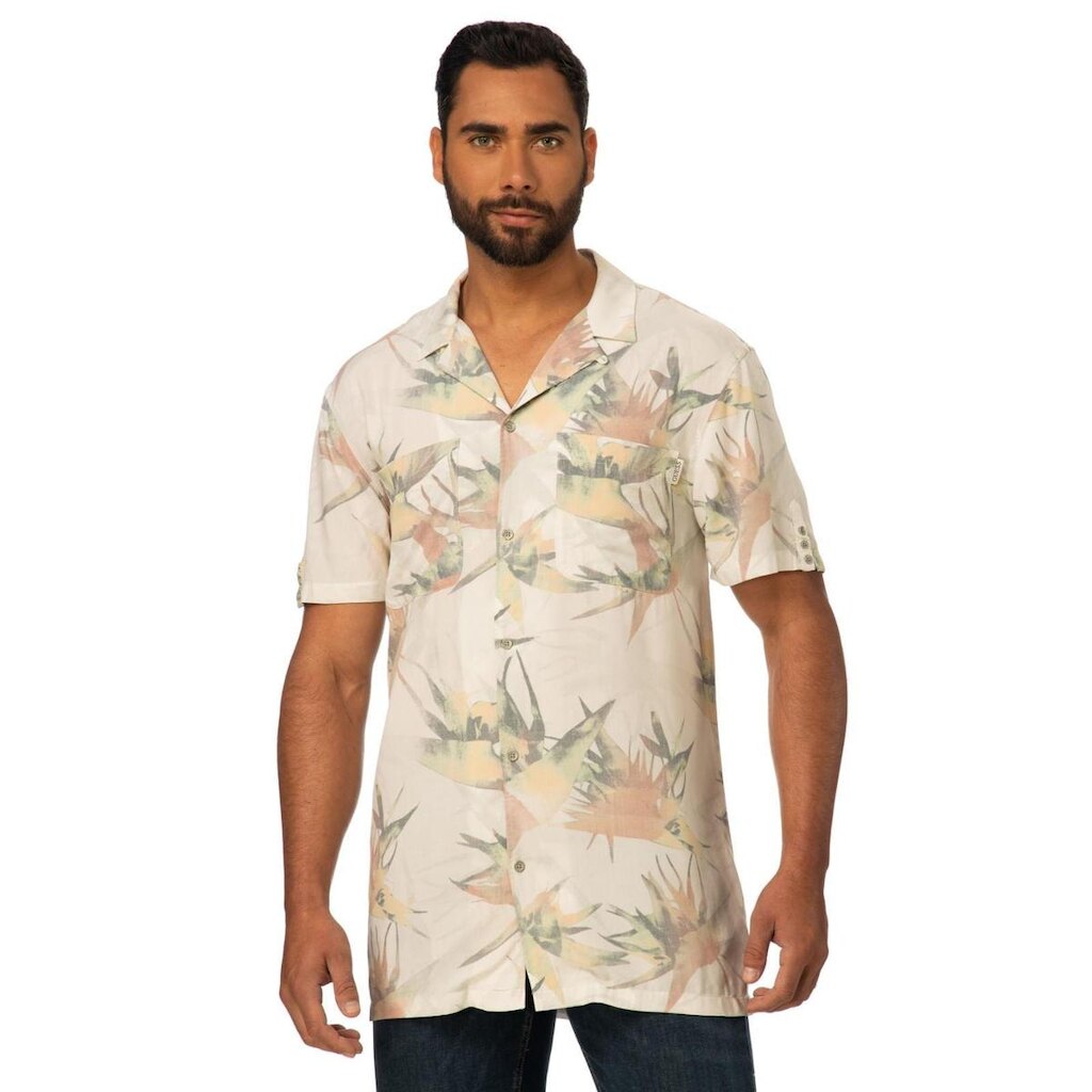 Camisa Manga Curta Flor Guess STERLIZIA FLOWER