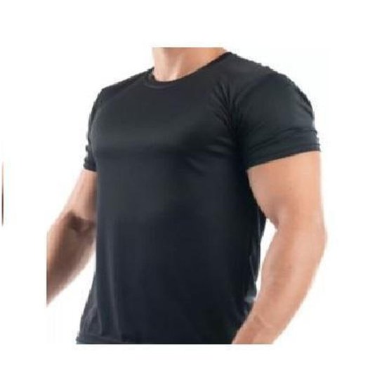 Camisa Manga Curta Malha Fria - Preto Menor preço em Camisa Manga Curta Malha Fria - Preto