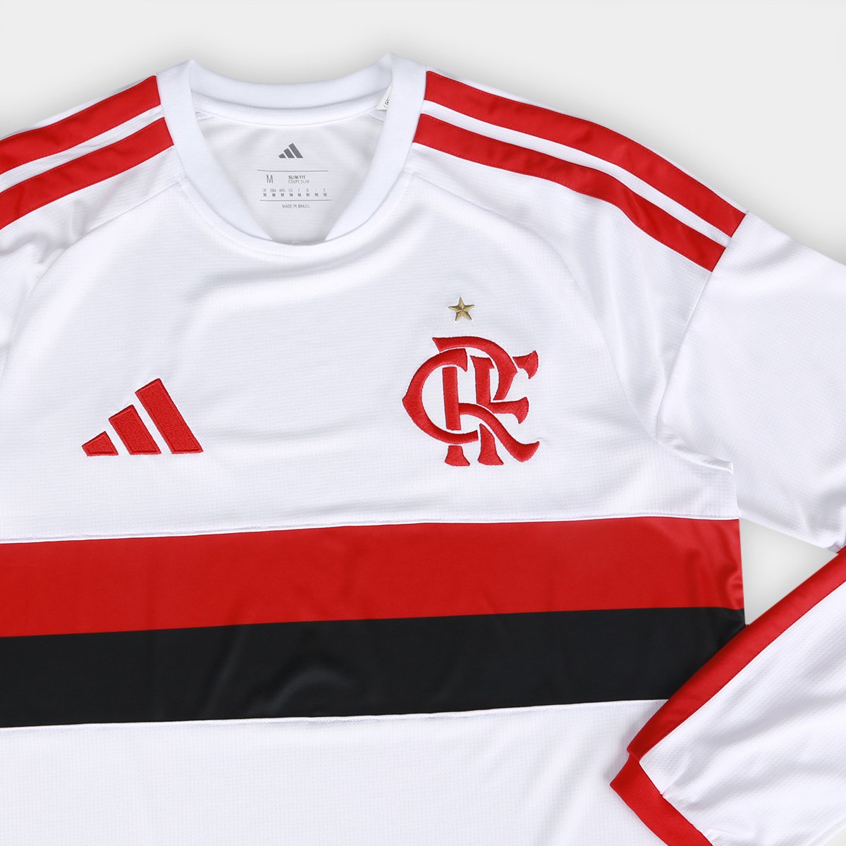 Camisa Manga Longa Flamengo I 26/27 s/n Torcedor Adidas Masculina - 5