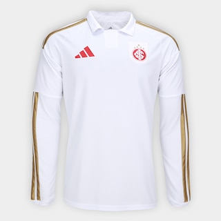 Camisa Manga Longa Internacional II 26/27 s/n Torcedor Adidas Masculina - Branco