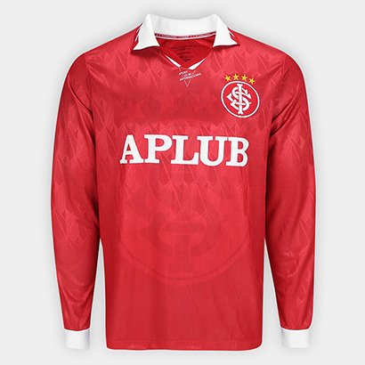 Camisa Manga Longa Internacional Retrô 1996 Masculina - Masculino