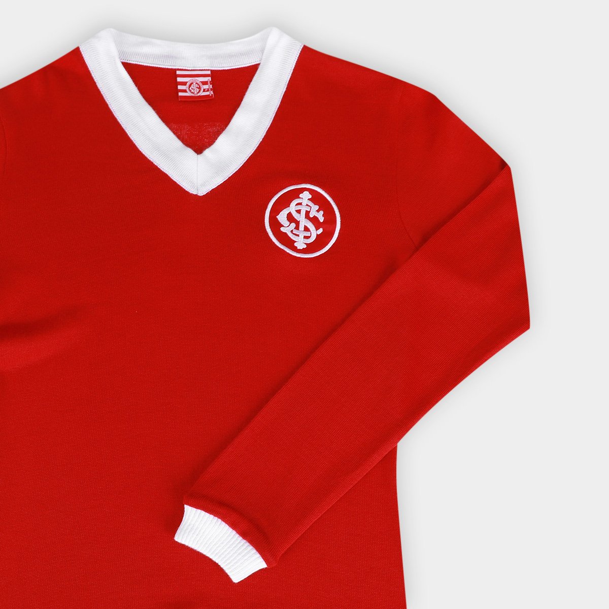 Camisa Manga Longa Internacional Retrô Feminina - 4