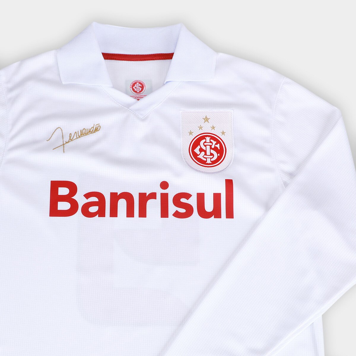 Camisa Manga Longa Internacional Retrô Fernandão Feminina - 5