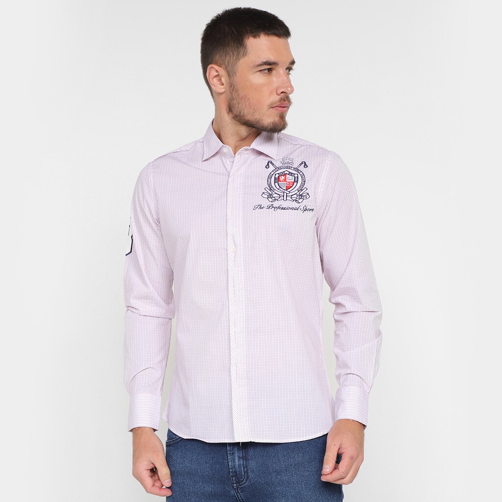 Camisa Manga Longa Pacific Blue Masculina