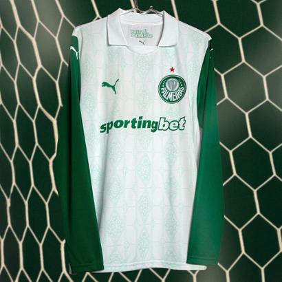 Camisa Manga Longa Palmeiras II 25/26 Torcedor Puma Mascu...