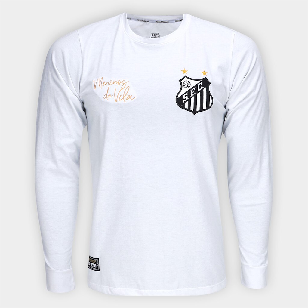 Camisa Manga Longa Santos 1978 Masculina