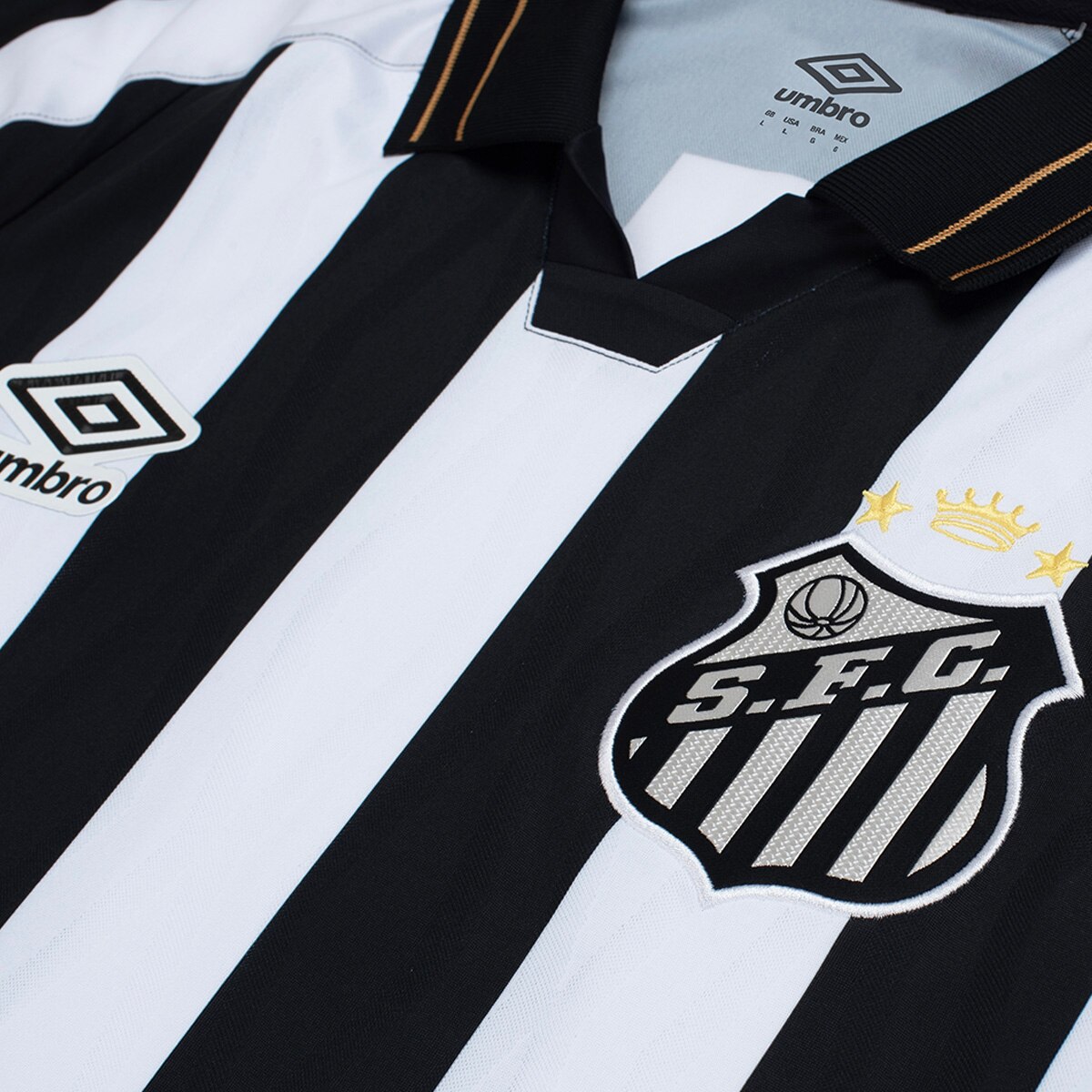 Camisa Manga Longa Santos II 26/27 Torcedor Umbro Masculina - 2