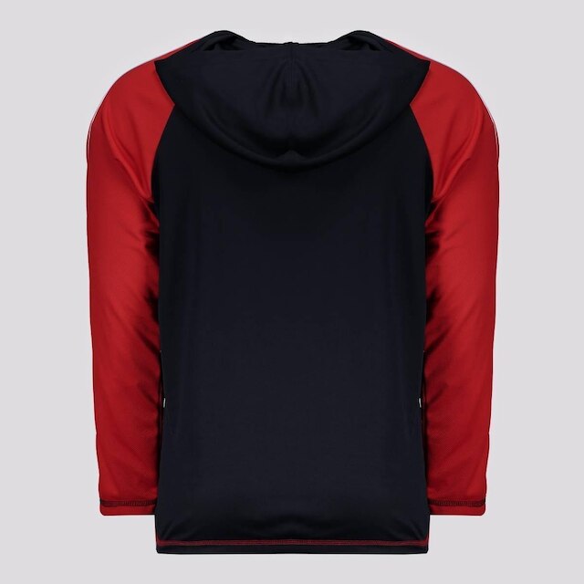 Camisa Manga Longa São Paulo Laçado Preta