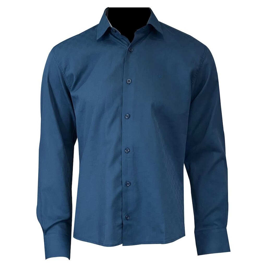 CAMISA MANGA LONGA SILK XADREZ VICTOR VARRENS