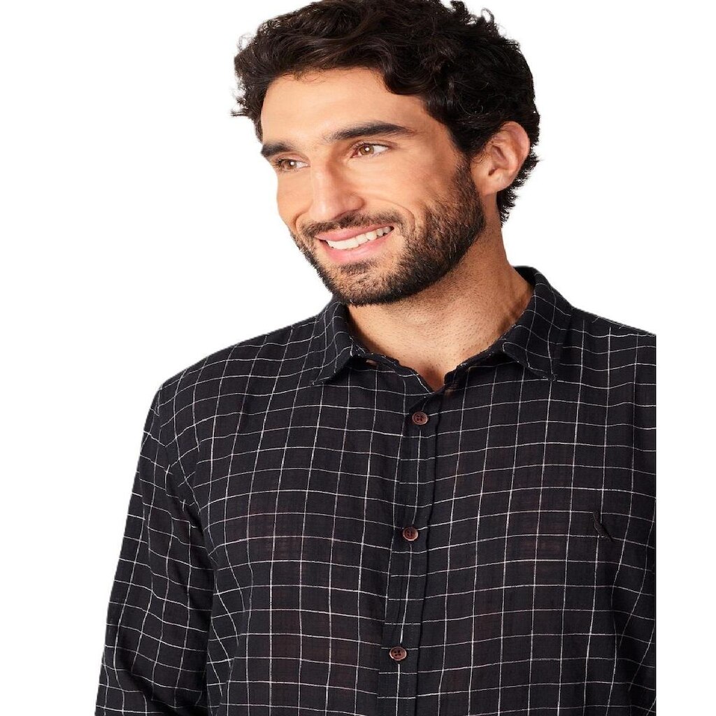 Camisa Manga Longa Xadrez Camp Reserva