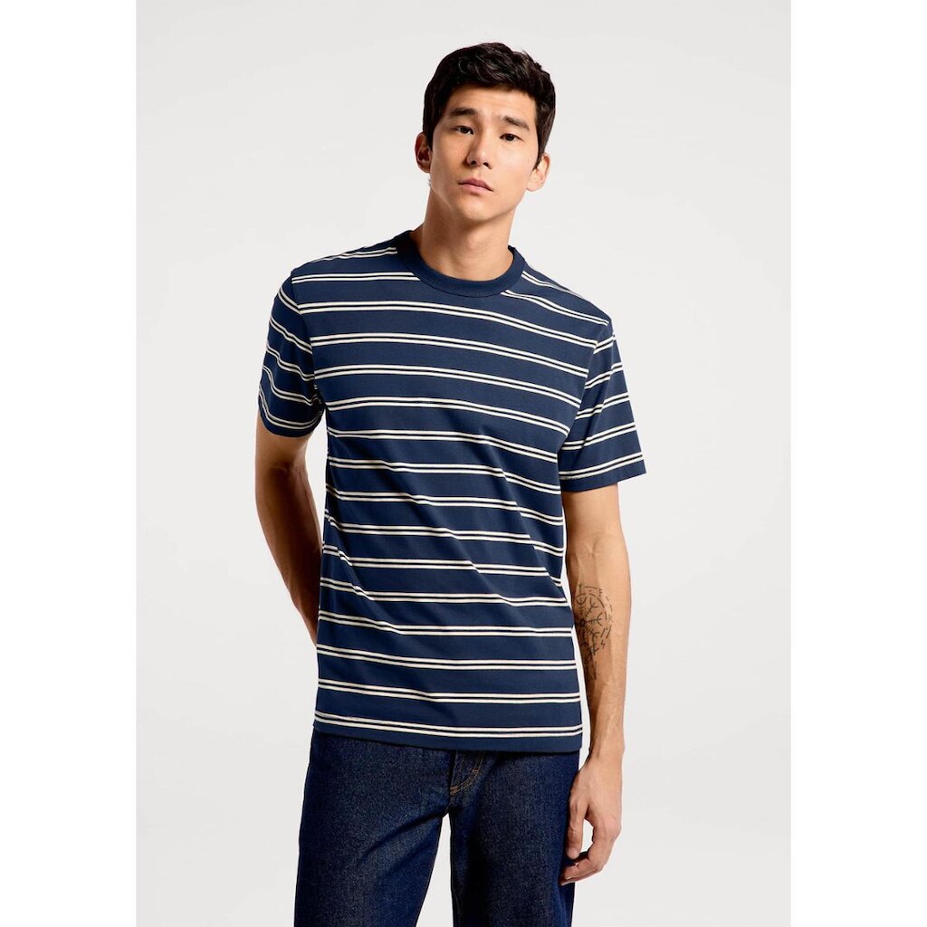 Camisa Masculina Algodão Fio Tinto