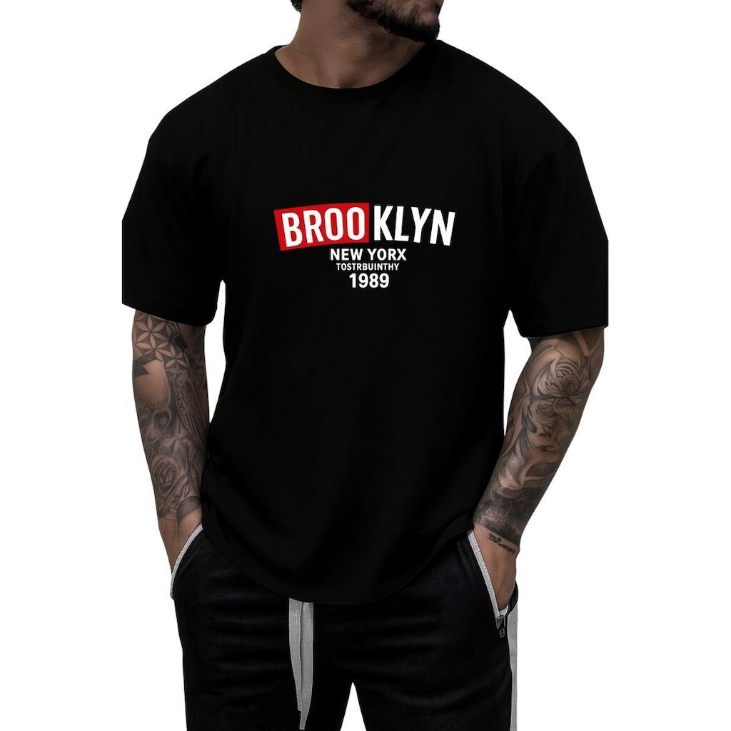 Camisa Masculina Brooklyn em Algodão Premium