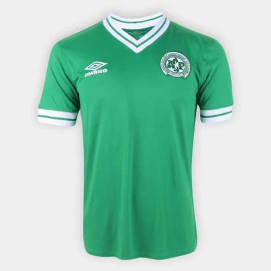 Camisa Masculina Chapecoense Retrô 1977 Umbro Oficial - Verde Menor preço em Camisa Masculina Chapecoense Retrô 1977 Umbro Oficial - Verde