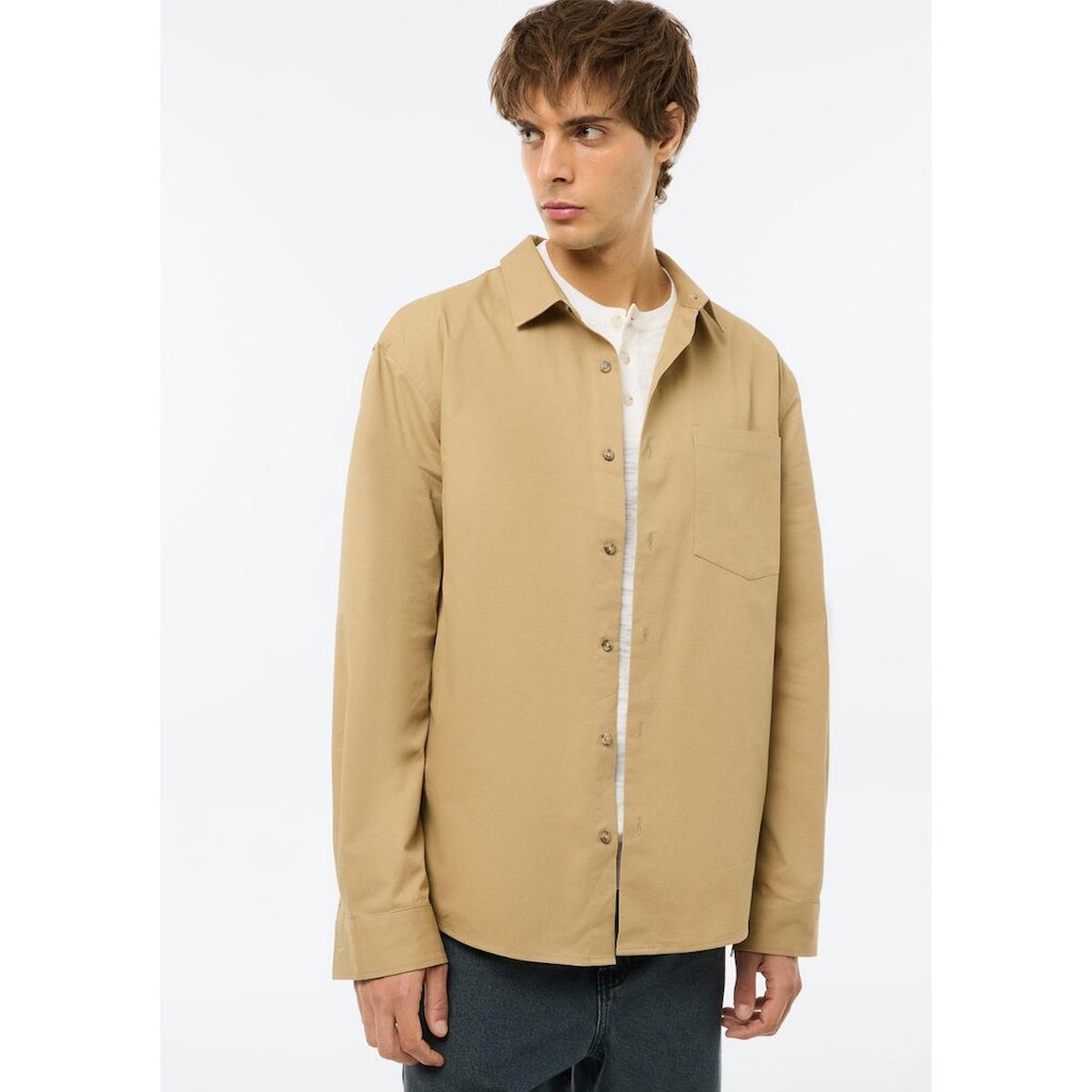 Camisa Masculina Comfort Em Sarja Hering