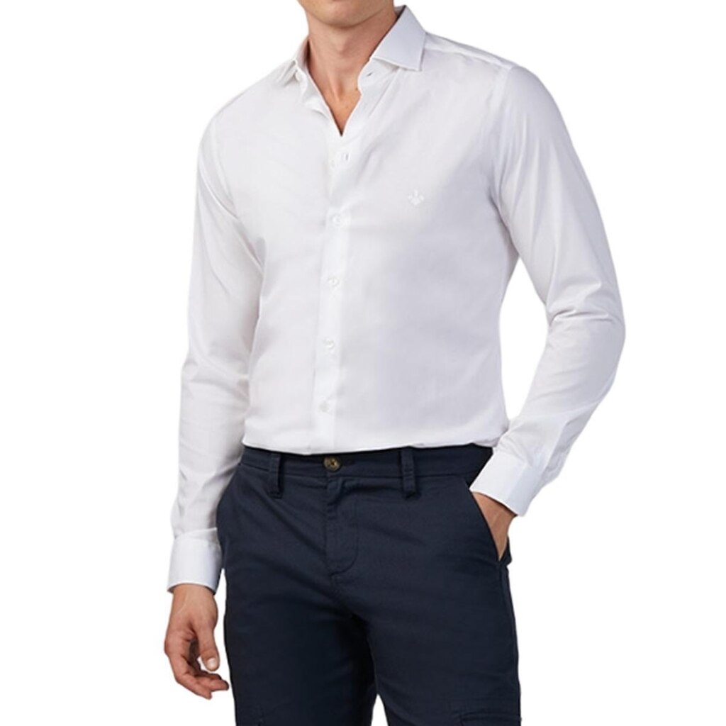 Camisa Masculina Dudalina ML Milano Fit Stretch - 530105