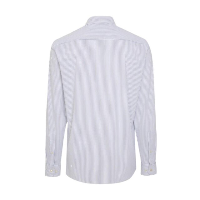 Camisa Masculina Dudalina ML Slim Performance Azul - 531143