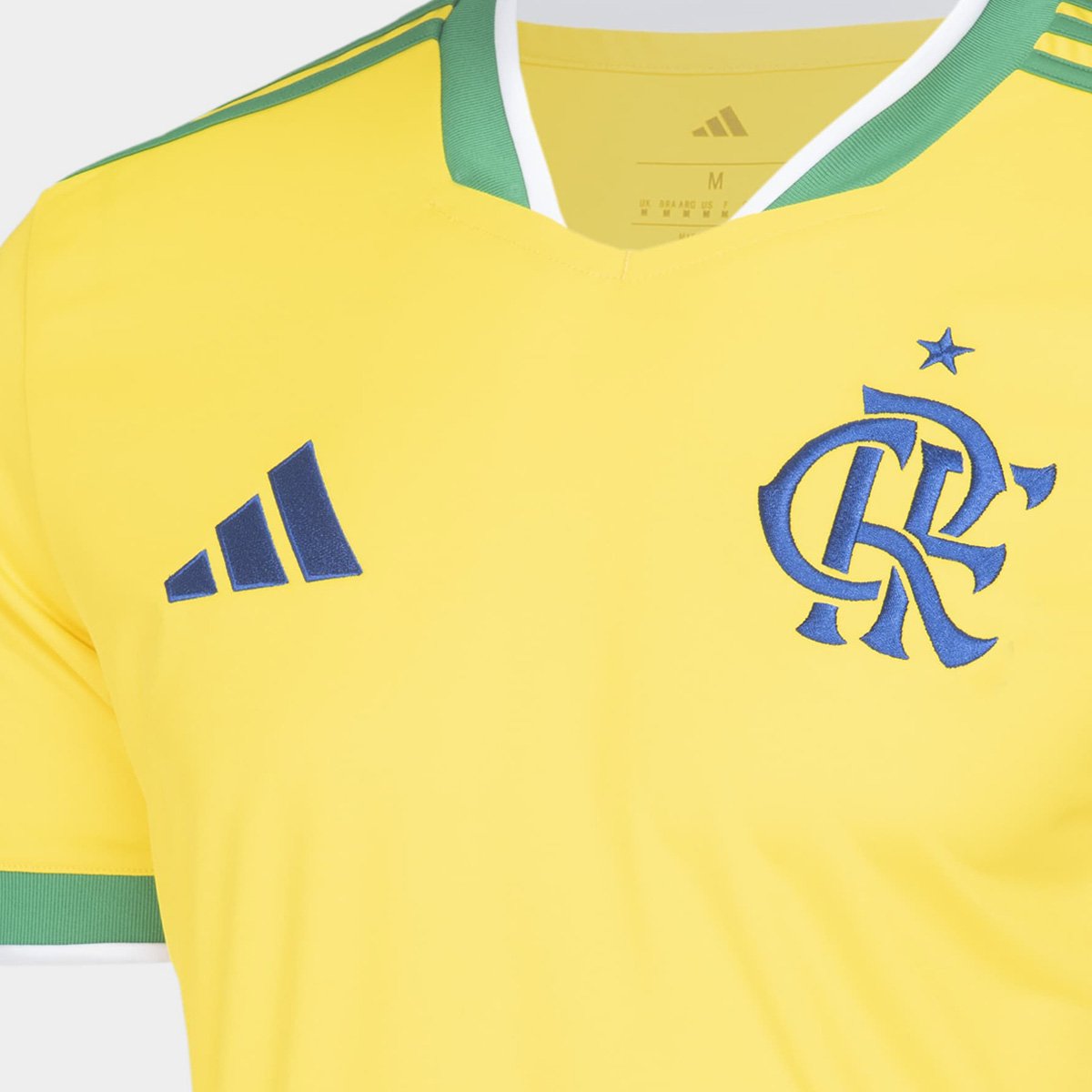Camisa Masculina Flamengo Brasil Adidas 2026 - 4