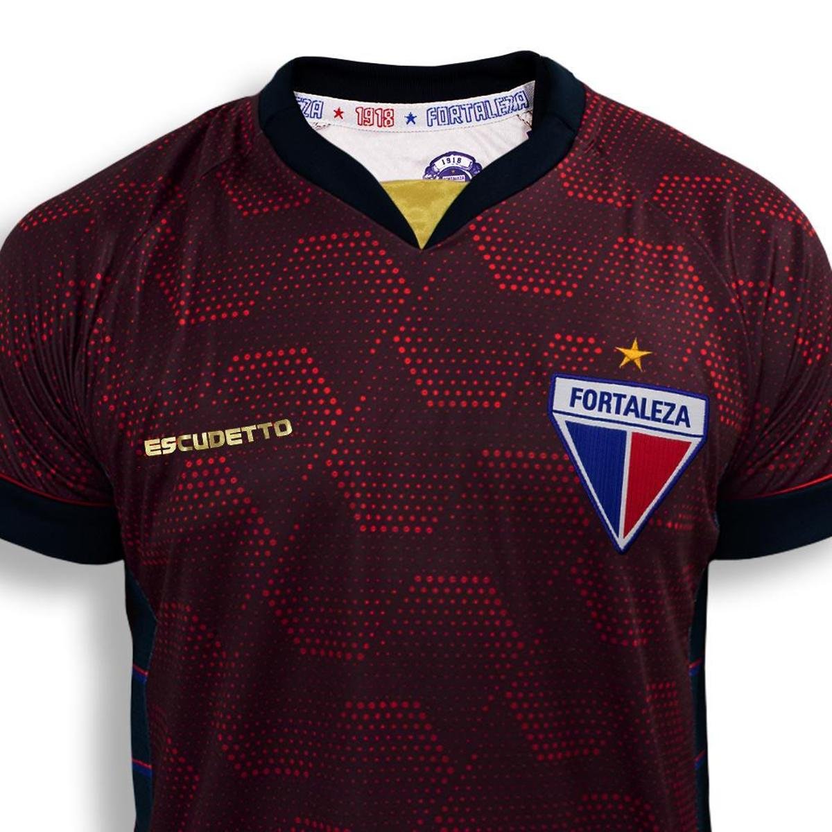 camisa de time gola v
