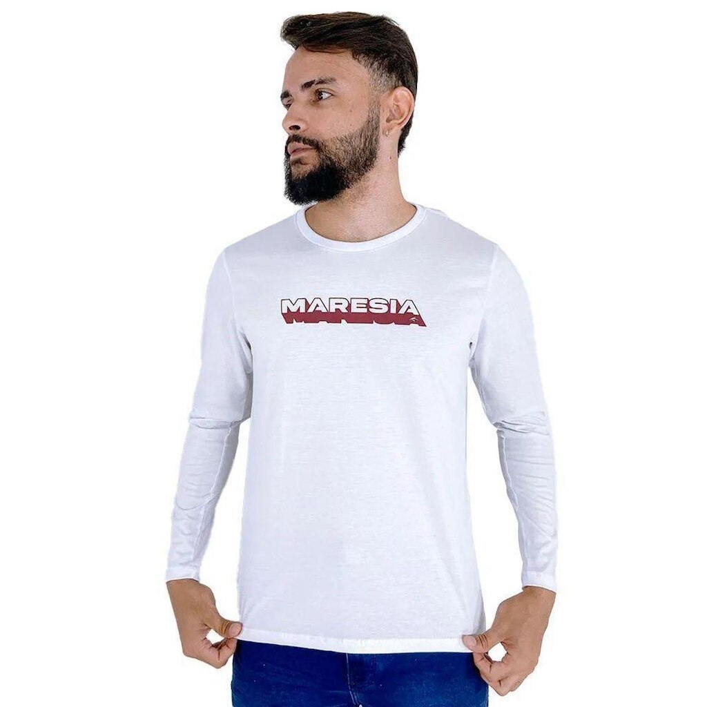 Camisa Masculina Maresia 16200048 ML Silk