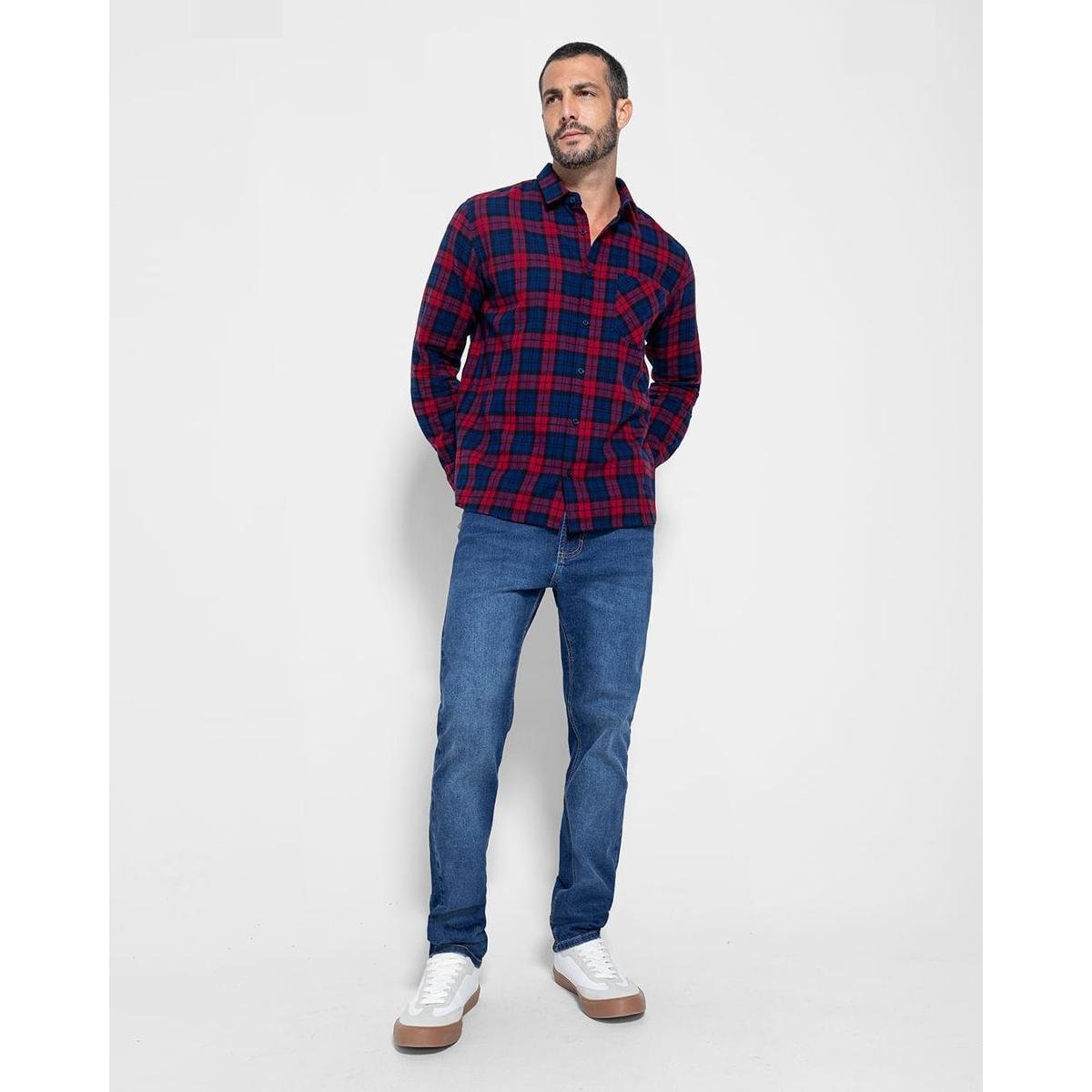 Camisa Gang Xadrez Flanela em promoção na Netshoes!