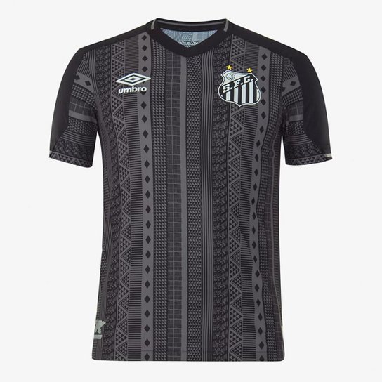 Camisa Masculina Santos 22/23 Third III Umbro Oficial - Preto é ruim? Camisa Masculina Santos 22/23 Third III Umbro Oficial - Preto é boa?