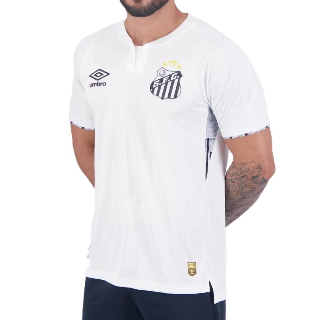 Camisa Masculina Santos I 24/25 Jogador Umbro