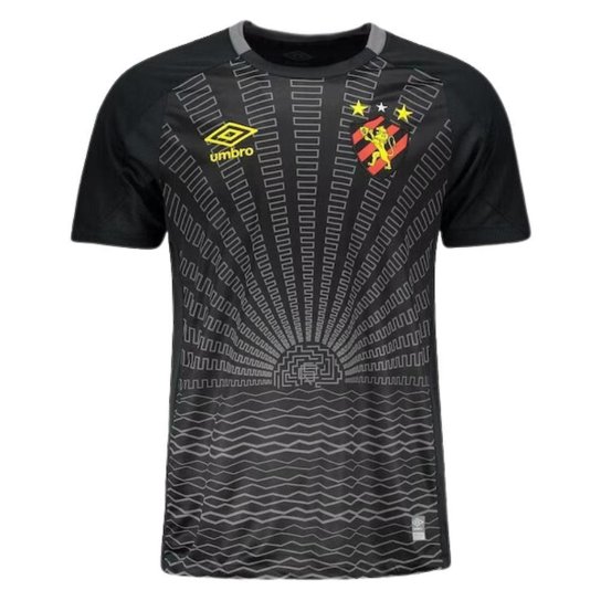 Camisa Masculina Sport Recife Goleiro Preto Umbro 2022 - Preto Menor preço em Camisa Masculina Sport Recife Goleiro Preto Umbro 2022 - Preto