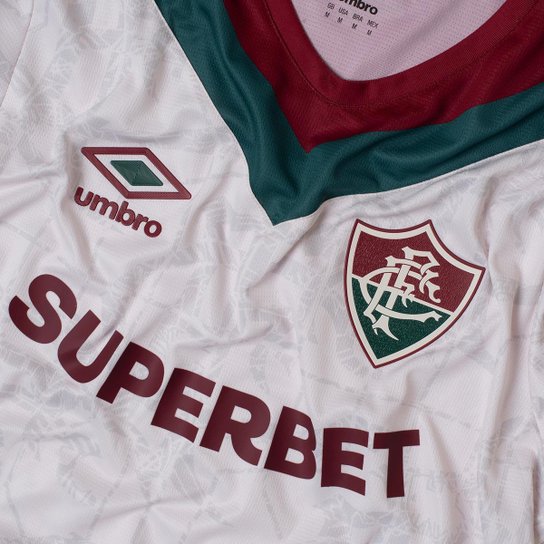 Camisa Masculina Umbro Fluminense Of3 2024 Jogador S/N