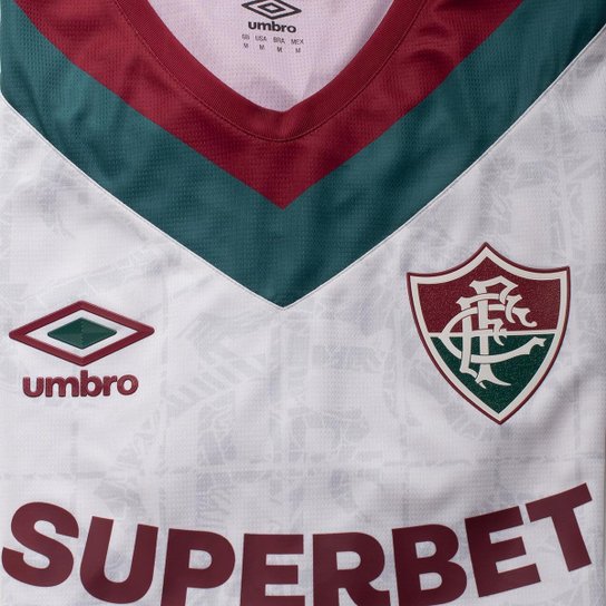 Camisa Masculina Umbro Fluminense Of3 2024 Jogador S/N