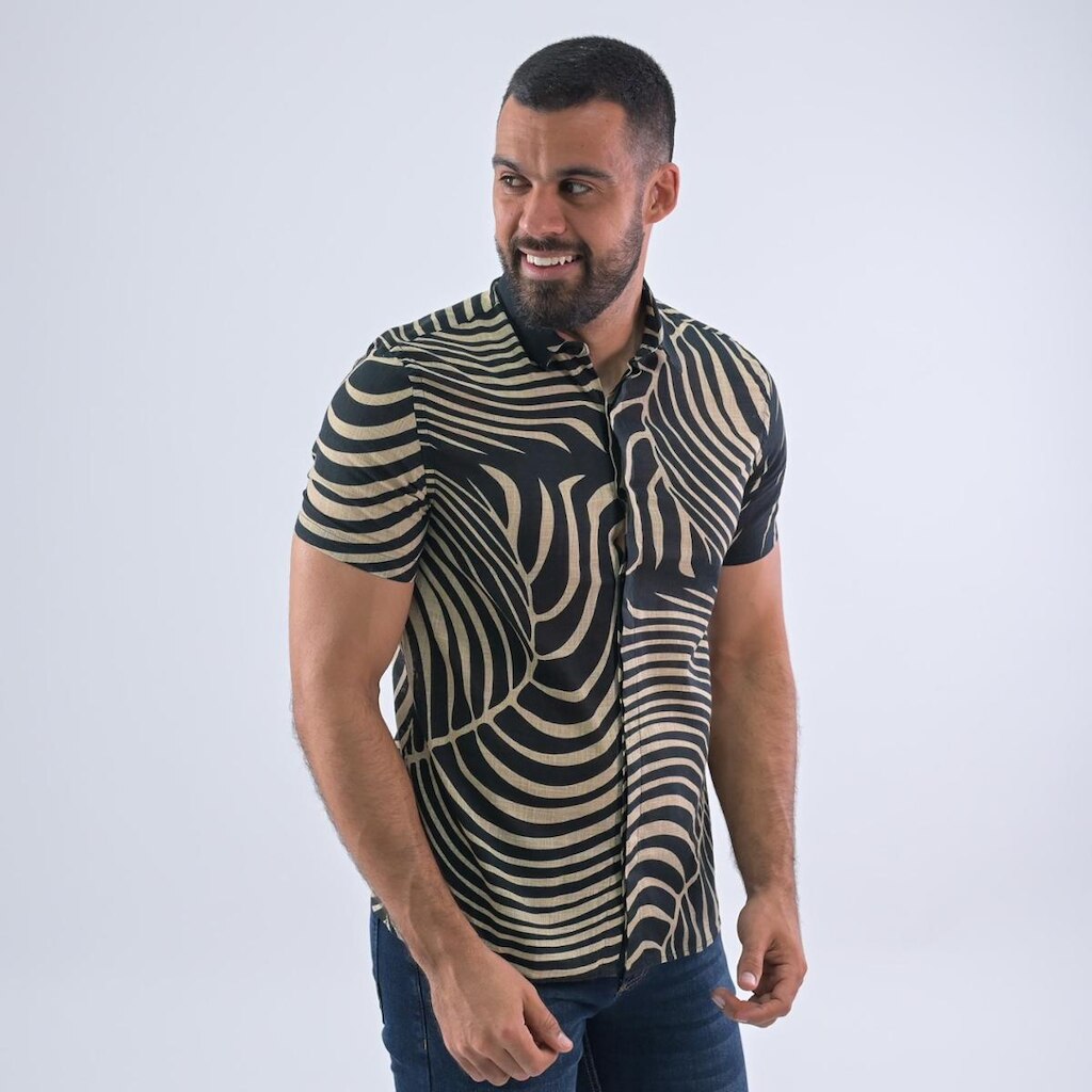 Camisa MC Foxton Palmeira Vento