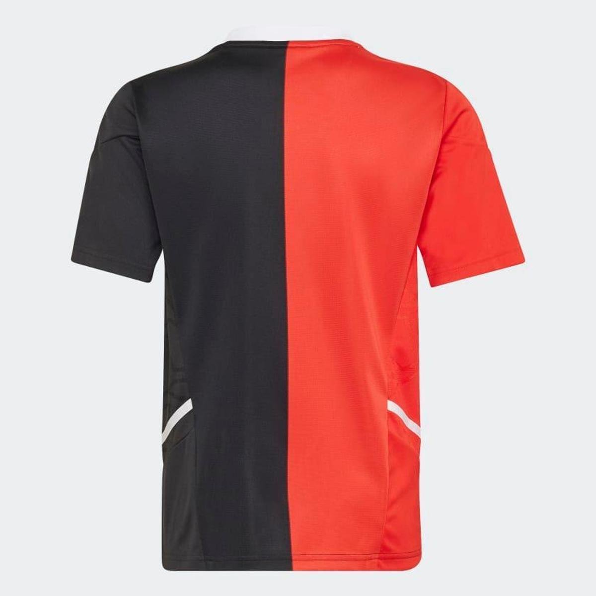 Camisa Messi Infantil - Preto adidas HI3792 - Vermelho+Preto