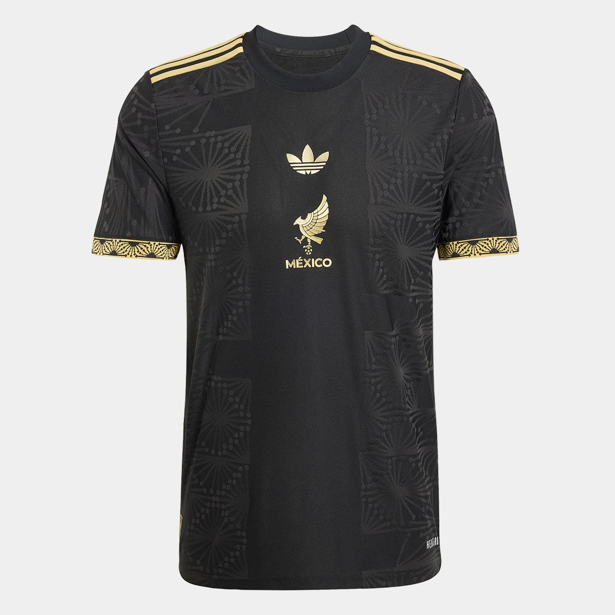 Camisa México 25/26 Ouro Adidas Masculina Menor preço em Camisa México 25/26 Ouro Adidas Masculina