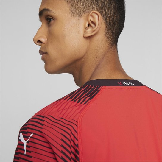 Camisa Milan Home 23/24 s/n° Jogador Puma Masculina