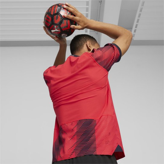 Camisa Milan Home 23/24 s/n° Jogador Puma Masculina