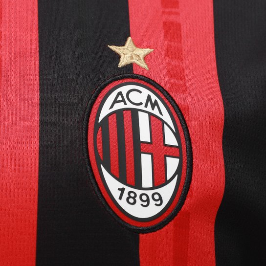 Camisa Milan Home 24/25 s/nº Torcedor Puma Masculina