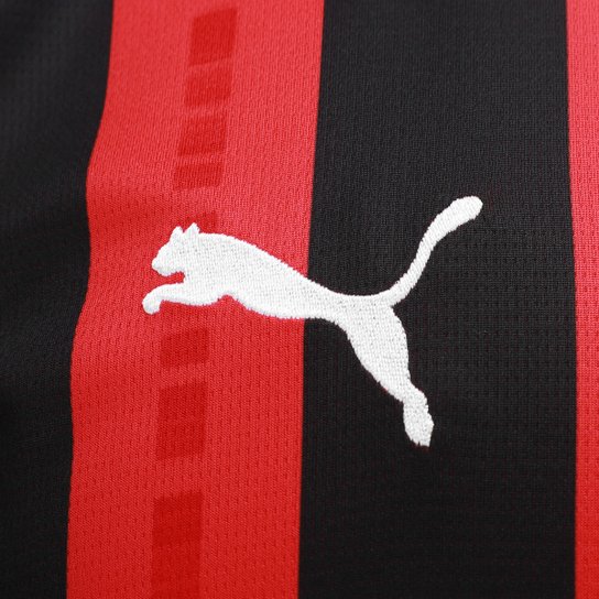 Camisa Milan Home 24/25 s/nº Torcedor Puma Masculina