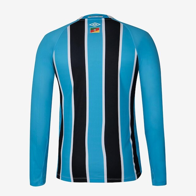 Camisa Ml Masculina Umbro Gremio Of.1 2025 Torcedor S/N