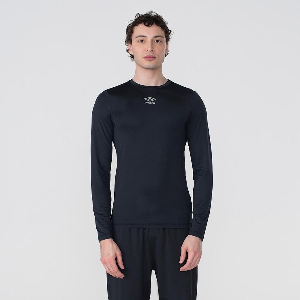 Camisa Ml Masculina Umbro Térmica Diamond Touch