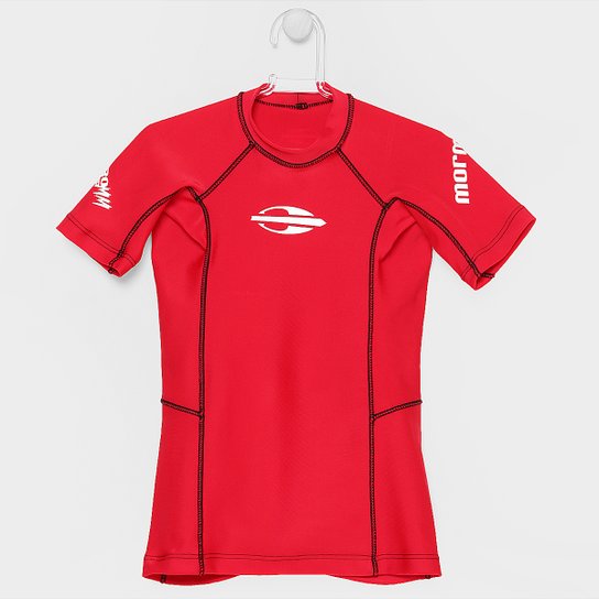 Camisa Mormaii Gromm Infantil - Vermelho
