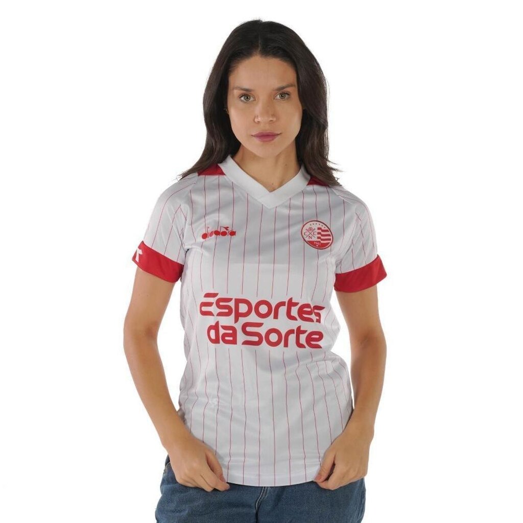 Camisa Náutico Oficial Torcedor 2 Branco Feminino