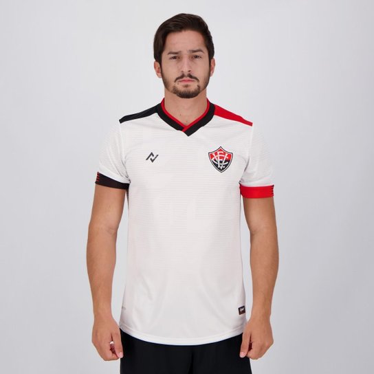 Camisa Nego Vitória II 2021 N°10 - Branco Menor preço em Camisa Nego Vitória II 2021 N°10 - Branco