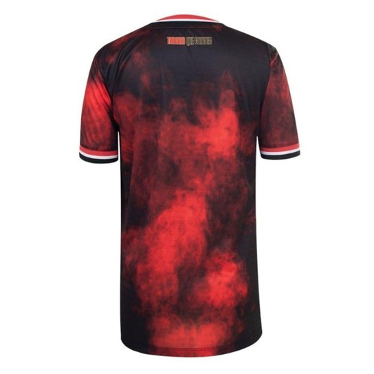 Camisa New Balance São Paulo Comemorativa 2024/25 Juvenil - Preto e Vermelho 8