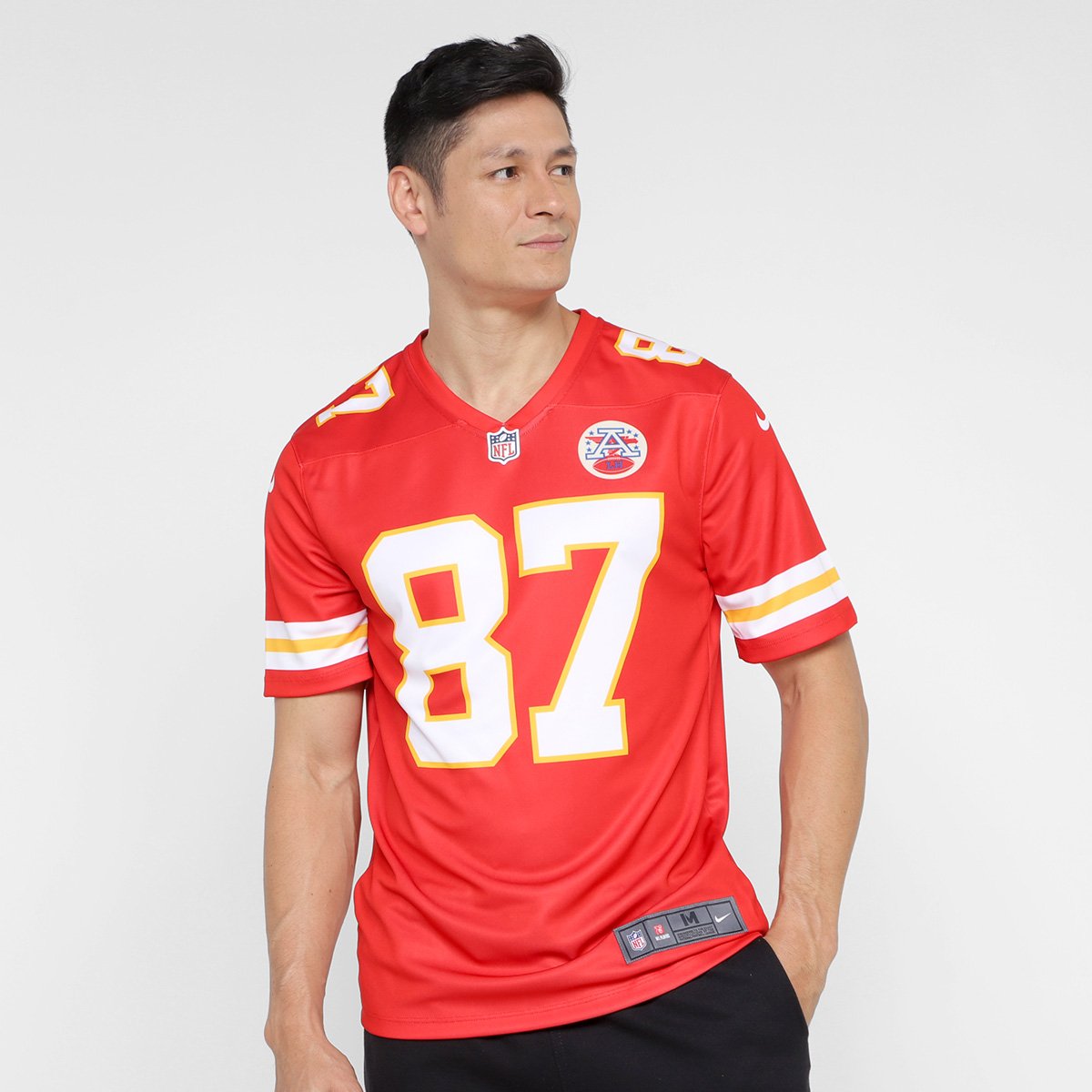 Camisa NFL Kansas City Chiefs Kelce n° 87 Jersey Nike Masculina
