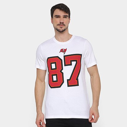 Camisa NFL Tampa Bay Buccaneers Rob Gronkowski n° 87 Nike Masculina - Masculino