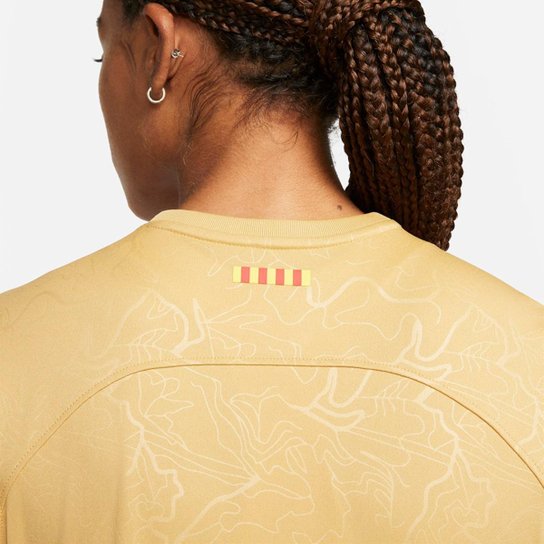 Camisa Nike Barcelona II 2022/2023 Torcedora Pro Feminina